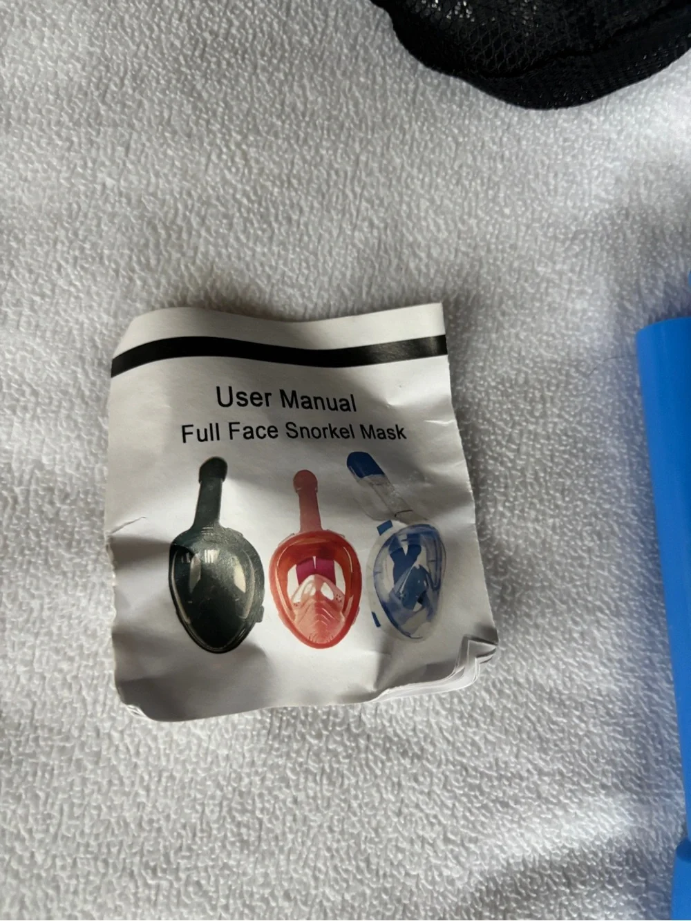 Ezire - Kids Snorkel Set - Used Once